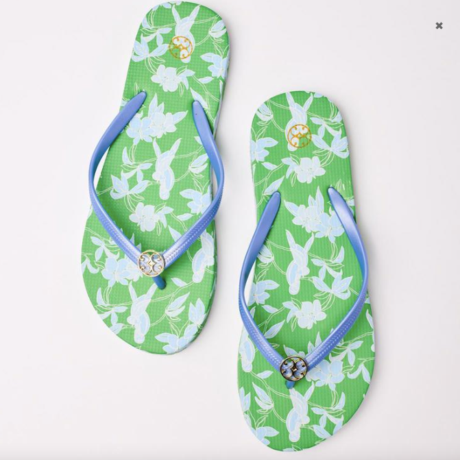 靴 tiki Tiki Tropics Flip Flops | Haven 1890
