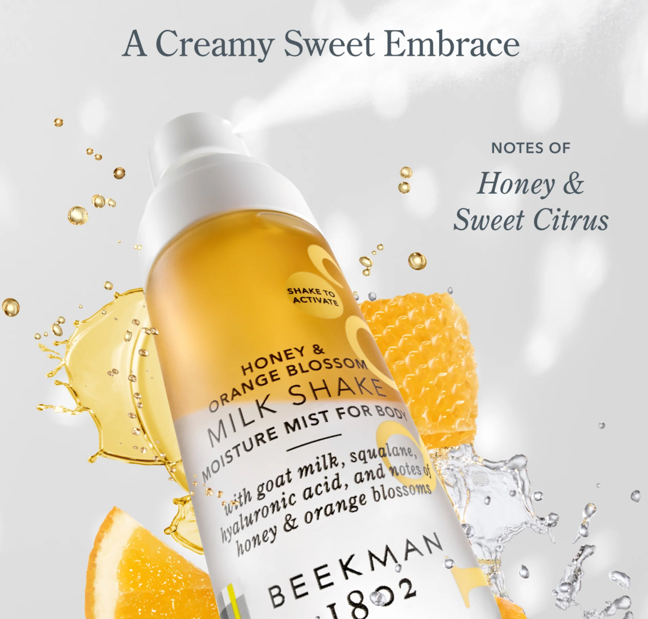 BEEKMAN 1802 Milkshake Body & Face Mist | Haven 1890